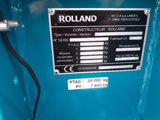 Cereal tipping trailer Rolland RS7136 - 1
