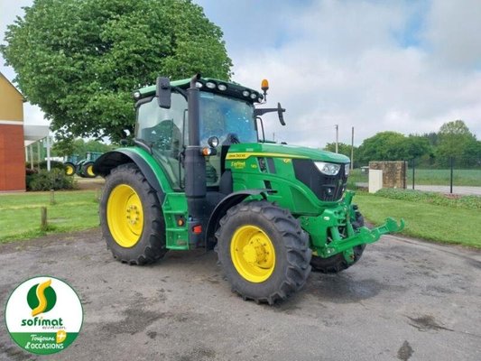 Farm tractor John Deere 6R120 - 1