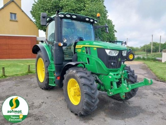 Farm tractor John Deere 6R120 - 1