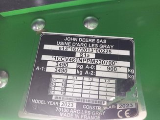 Round baler John Deere V461M - 1