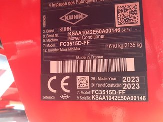 Mower conditioner Kuhn FC3515D - 2