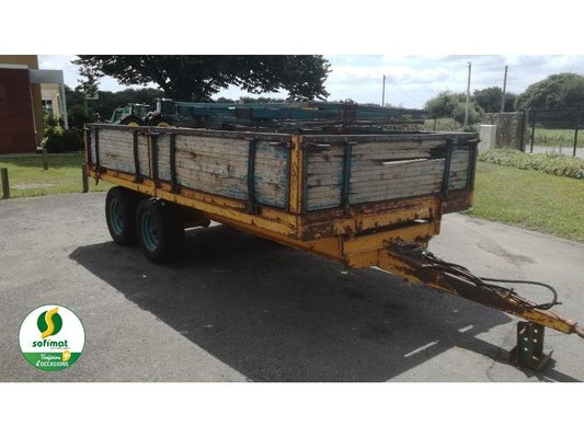 Cereal tipping trailer Rolland BH9 - 1