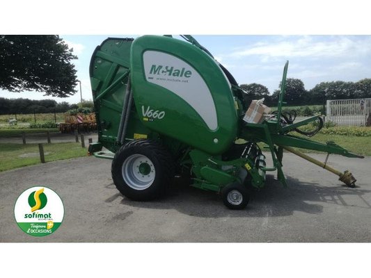 Round baler McHale V660 - 1