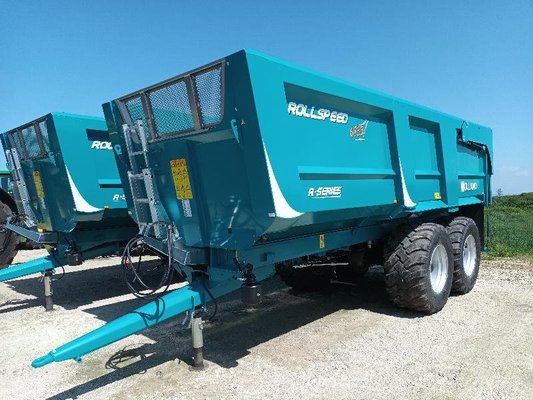Cereal tipping trailer Rolland RS6835 - 1