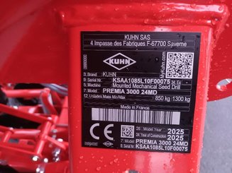 Conventional-till seed drill Kuhn PREMIA3000-24 - 1
