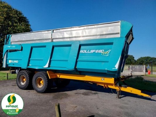 Cereal tipping trailer Rolland RS7840 - 1