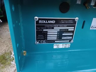 Cereal tipping trailer Rolland RS6835 - 1