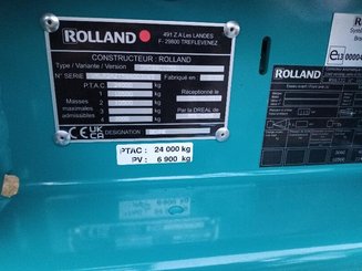 Cereal tipping trailer Rolland RS6332 - 1