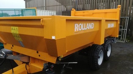 Cereal tipping trailer Rolland BM 4300 - 1