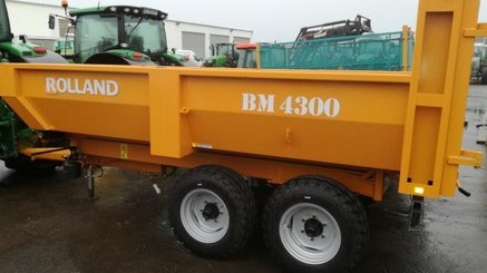 Cereal tipping trailer Rolland BM 4300 - 2